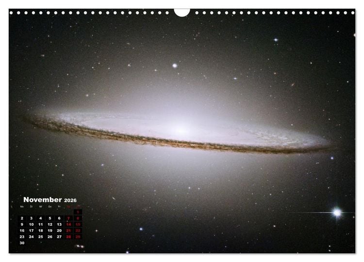 Produktbild: Hubble - 35 Jahre atemberaubende Aufnahmen (Wandkalender 2026 DIN A3 quer), CALVENDO Monatskalender