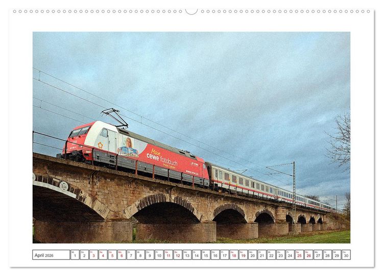 Produktbild: Die Baureihe 101 der Deutschen Bahn (hochwertiger Premium Wandkalender 2026 DIN A2 quer), Kunstdruck in Hochglanz
