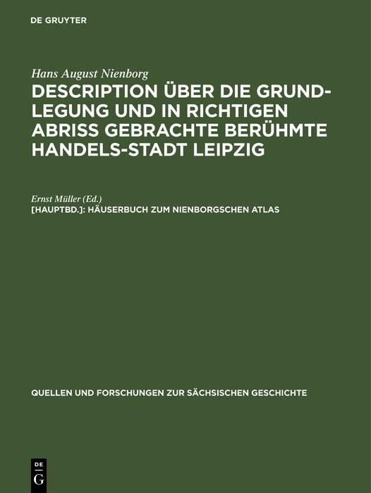 Produktbild: H&auml;userbuch zum Nienborgschen Atlas