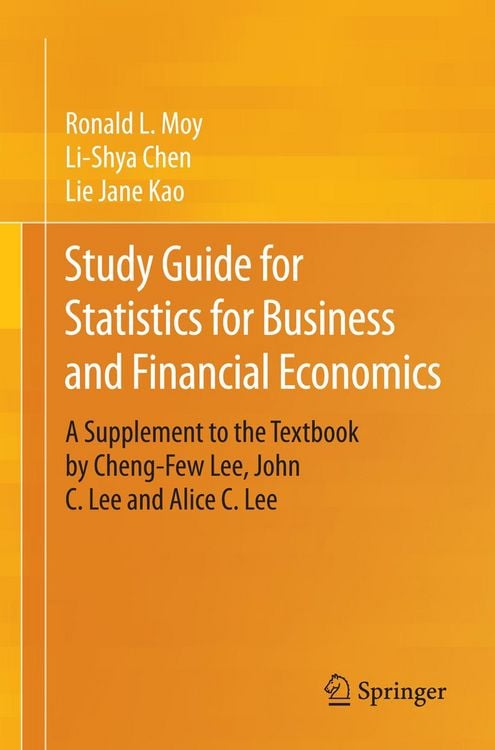 Produktbild: Study Guide for Statistics for Business and Financial Economics