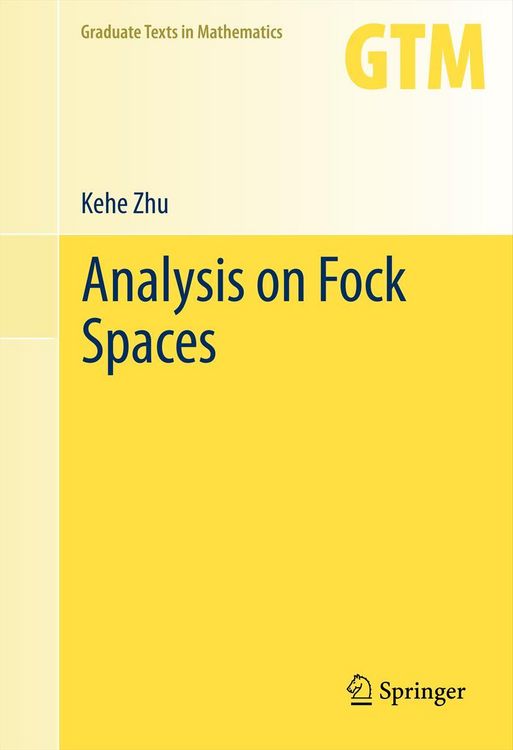Produktbild: Analysis on Fock Spaces