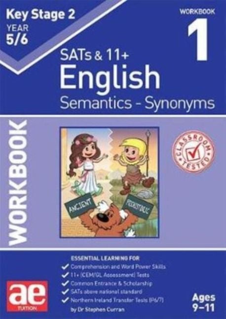 Produktbild: KS2 Semantics Year 5/6 Workbook 1 - Synonyms