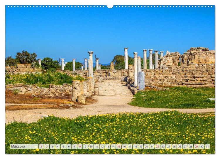 Produktbild: Urlaubsparadies in Nordzypern (hochwertiger Premium Wandkalender 2026 DIN A2 quer), Kunstdruck in Hochglanz