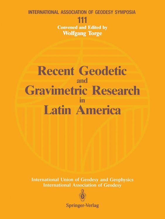 Produktbild: Recent Geodetic and Gravimetric Research in Latin America