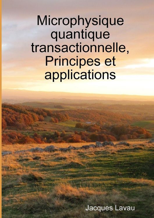 Produktbild: Microphysique quantique transactionnelle, Principes et applications