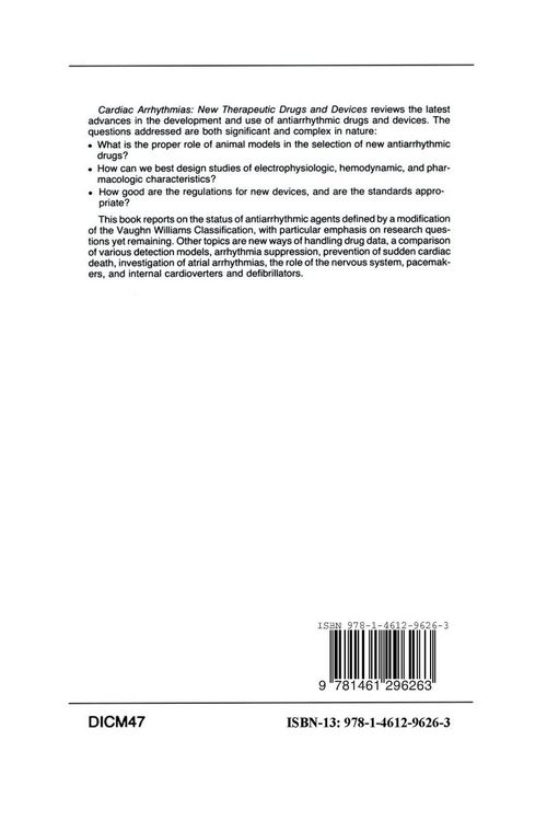Produktbild: Cardiac Arrhythmias: New Therapeutic Drugs and Devices
