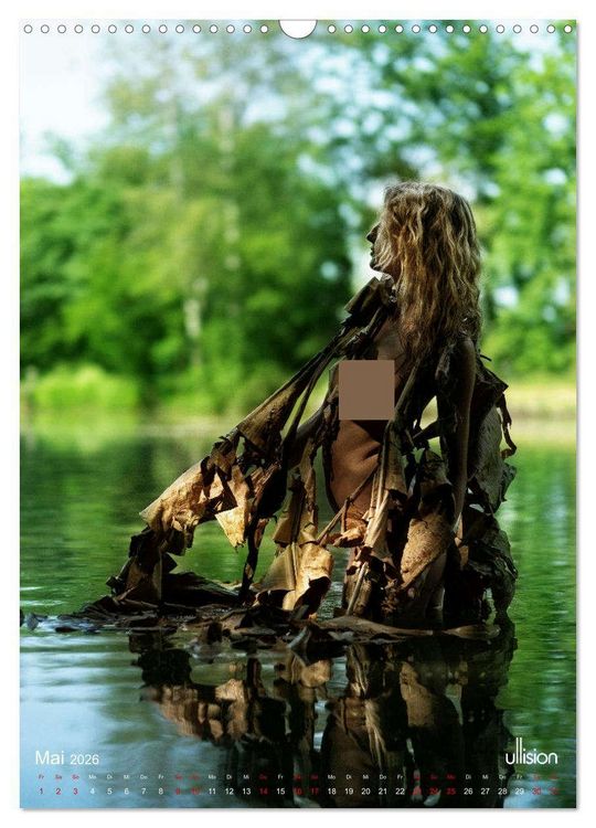 Produktbild: Akt im Wasser - sinnliche Nymphen (Wandkalender 2026 DIN A3 hoch), CALVENDO Monatskalender