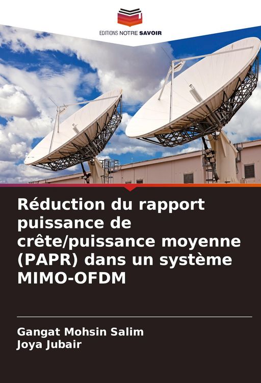 Produktbild: R&eacute;duction du rapport puissance de cr&ecirc;te/puissance moyenne (PAPR) dans un syst&egrave;me MIMO-OFDM