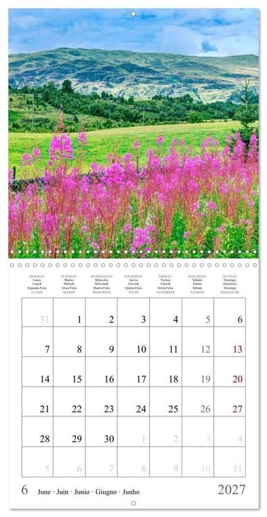 Produktbild: Scotland - Magical landscapes of the Highlands (Wall Calendar 2027 12 &times; 12 Inch) CALVENDO 12 Month Wall Calendar