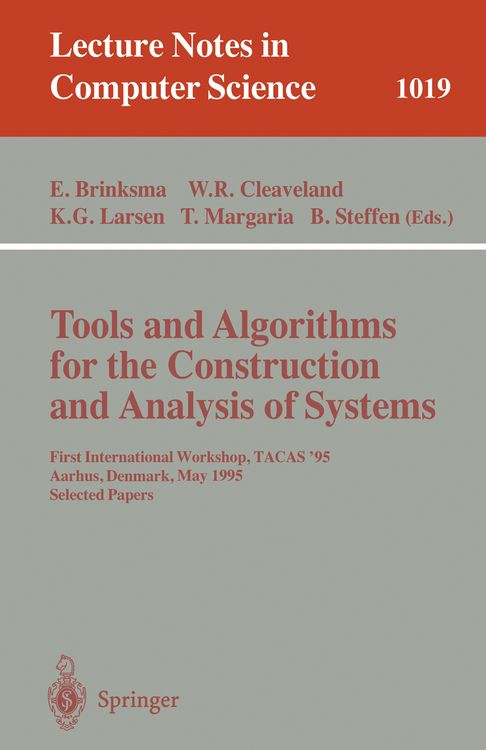 Produktbild: Tools and Algorithms for the Construction and Analysis of Systems
