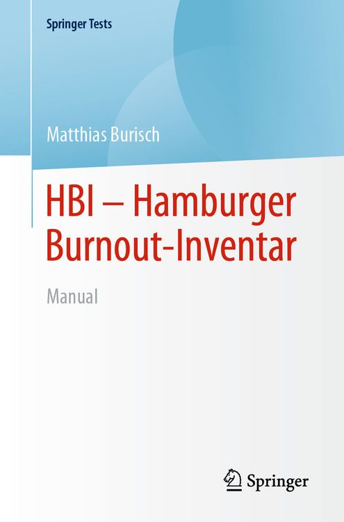 Produktbild: HBI - Hamburger Burnout-Inventar