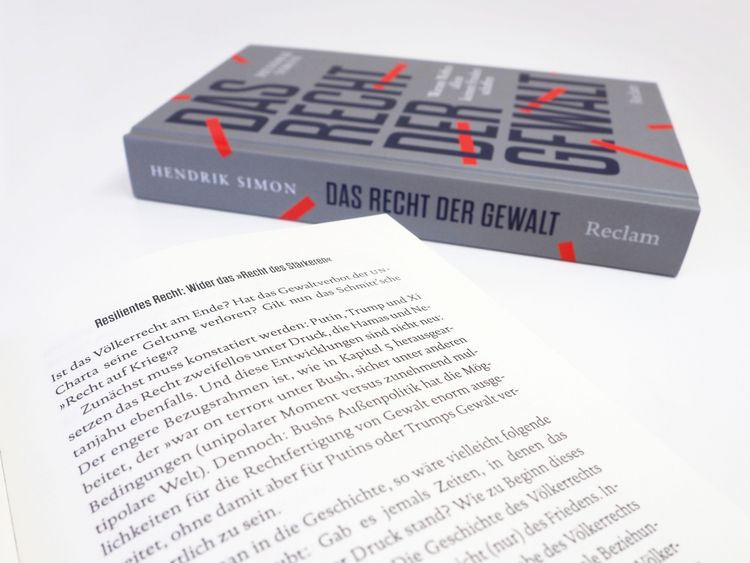 Produktbild: Das Recht der Gewalt. Warum Waffen allein keinen Frieden schaffen