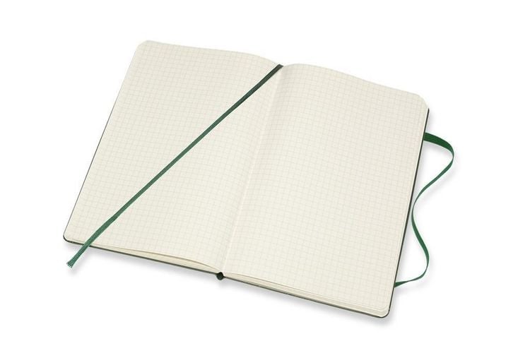 Produktbild: Moleskine Notizbuch Large/A5, Kariert, Myrtengr&uuml;n