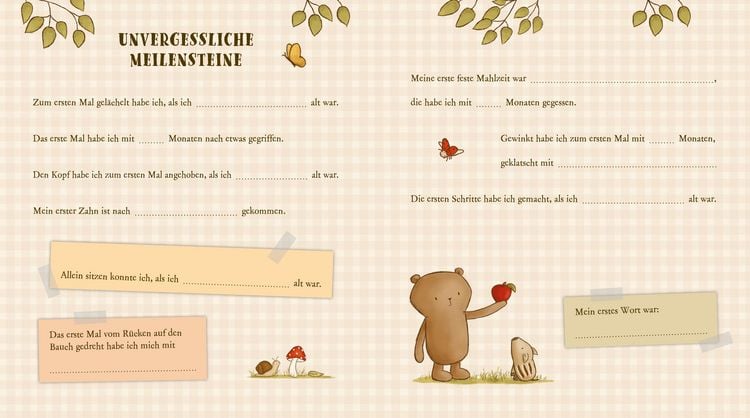 Produktbild: Mister O'Lui Babyalbum - Mein erstes Jahr
