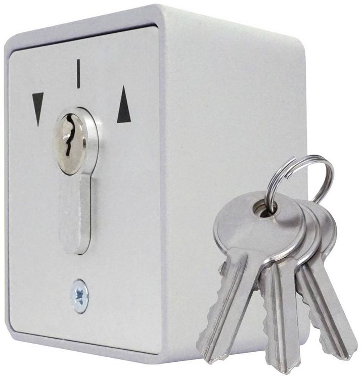 Produktbild: Kaiser Nienhaus 322120 Torantrieb Schl&uuml;sselschalter Aufputz