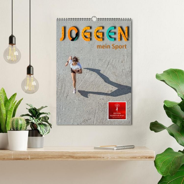 Produktbild: Joggen - mein Sport (Wandkalender 2026 DIN A3 hoch), CALVENDO Monatskalender
