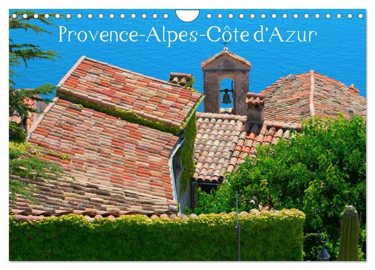 Produktbild: Provence-Alpes-C&ocirc;te d&rsquo;Azur (Wandkalender 2026 DIN A4 quer), CALVENDO Monatskalender