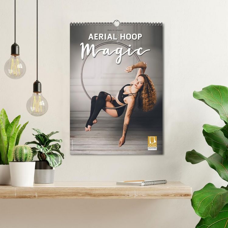 Produktbild: Aerial Hoop Magic (Wandkalender 2026 DIN A3 hoch), CALVENDO Monatskalender