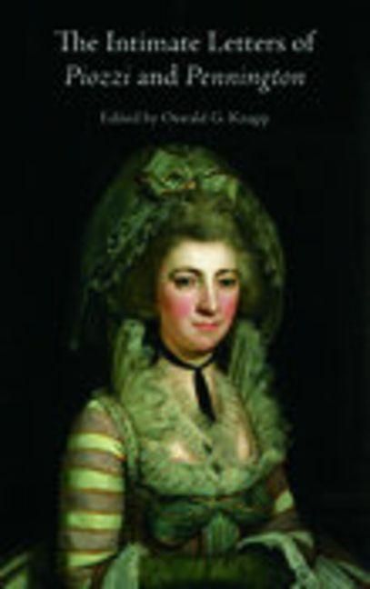 Produktbild: The Intimate Letters of Piozzi and Pennington