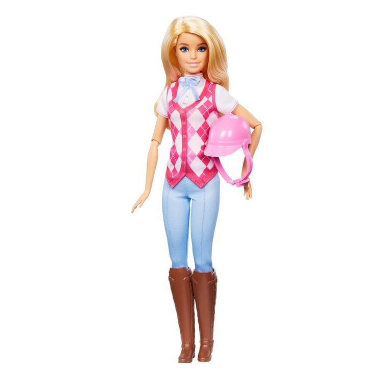 Produktbild: Barbie Mysteries: Das geheimnisvolle Pferdeabenteuer "Barbie Malibu" Puppe mit Reitkleidung und Zubeh&ouml;r