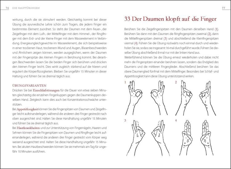 Produktbild: Energetische Finger&uuml;bungen