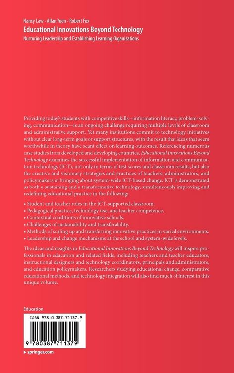Produktbild: Educational Innovations Beyond Technology