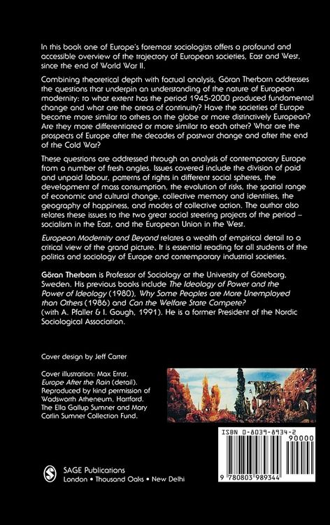 Produktbild: European Modernity and Beyond