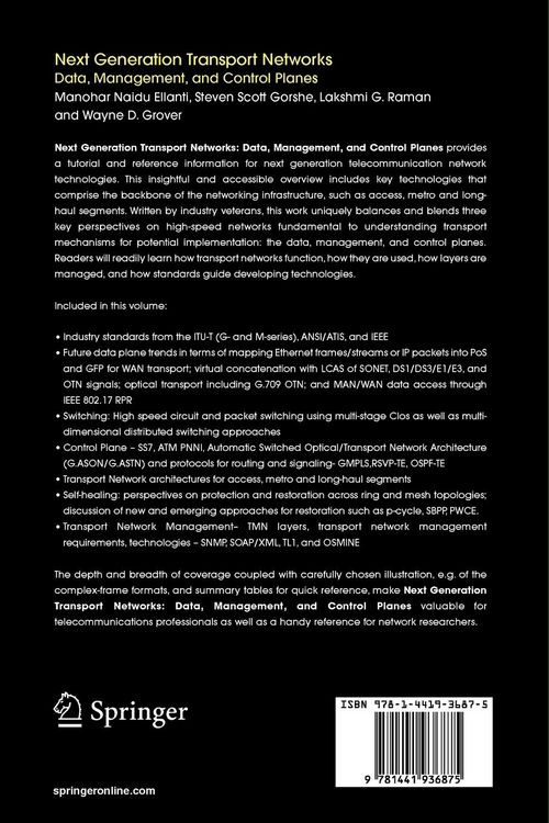Produktbild: Next Generation Transport Networks