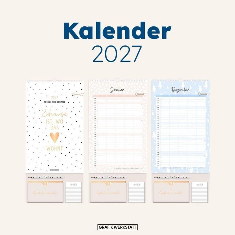 Produktbild: Premium-Familienplaner 2027