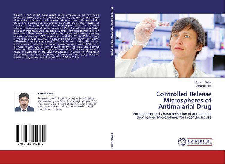 Produktbild: Controlled Release Microspheres of Antimalarial Drug