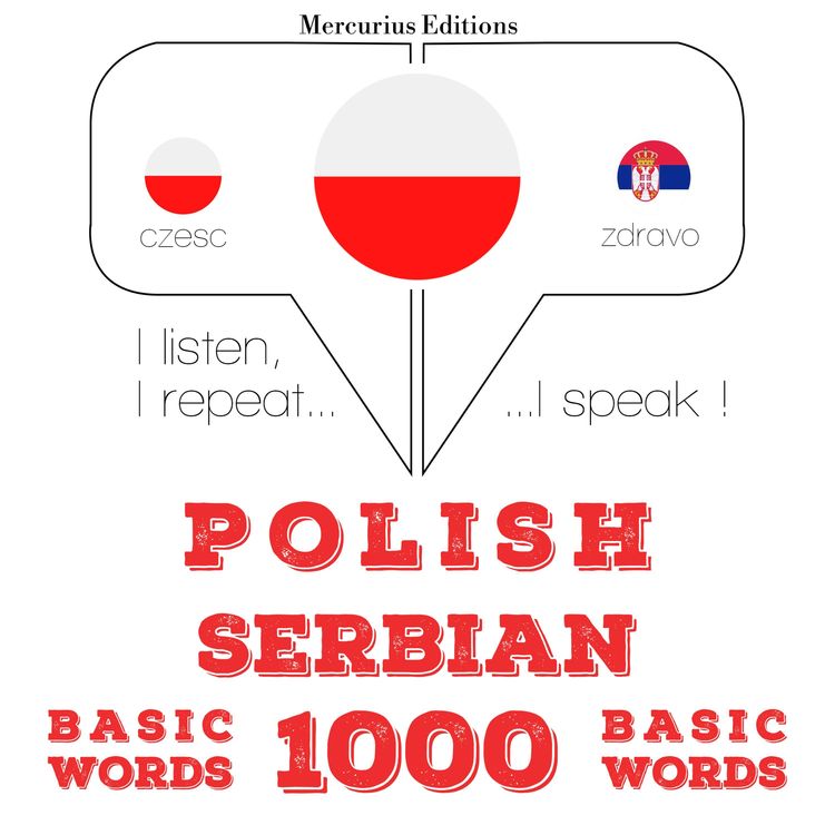 Produktbild: Polski - serbski: 1000 podstawowych sł&oacute;w
