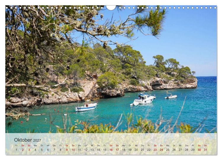 Produktbild: Cala Figuera - Mallorcas Traumbucht (Wandkalender 2027 DIN A3 quer), CALVENDO Monatskalender