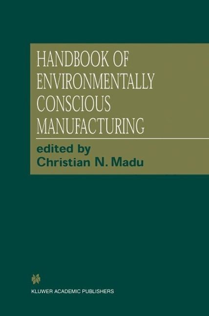 Produktbild: Handbook of Environmentally Conscious Manufacturing