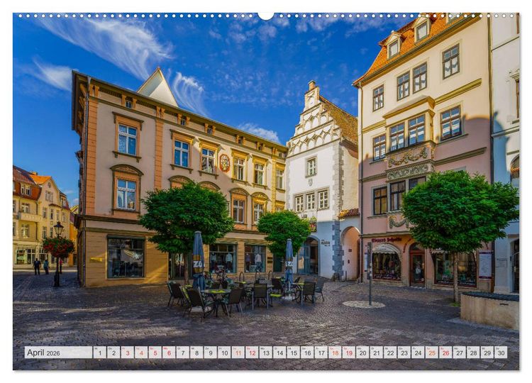 Produktbild: Naumburg Impressionen (hochwertiger Premium Wandkalender 2026 DIN A2 quer), Kunstdruck in Hochglanz