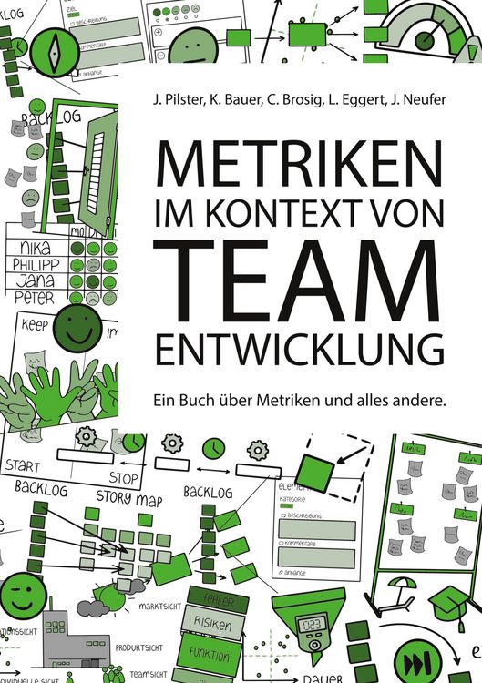 Produktbild: Metriken im Kontext von Teamentwicklung