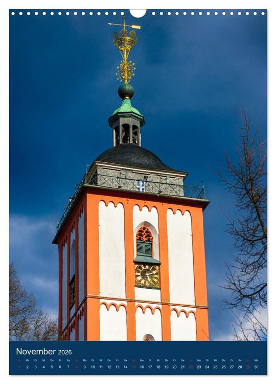Produktbild: Siegener Stadtansichten (Wandkalender 2026 DIN A3 hoch), CALVENDO Monatskalender