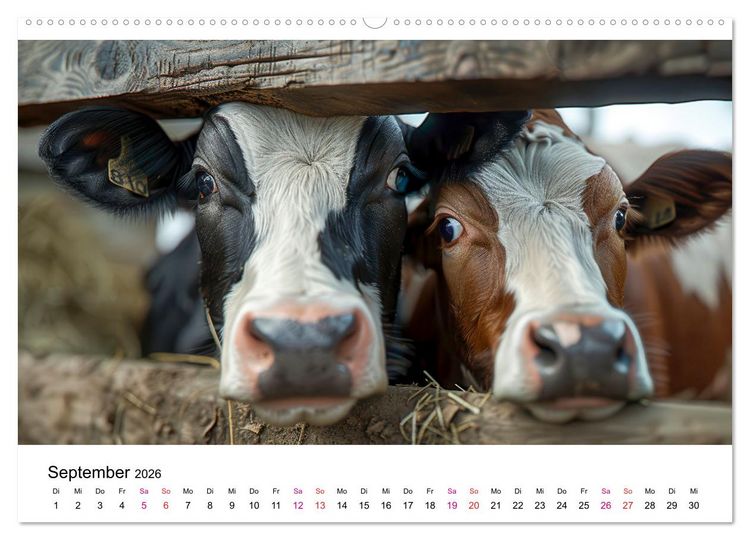 Produktbild: Holsteiner Sch&ouml;nheiten (hochwertiger Premium Wandkalender 2026 DIN A2 quer), Kunstdruck in Hochglanz