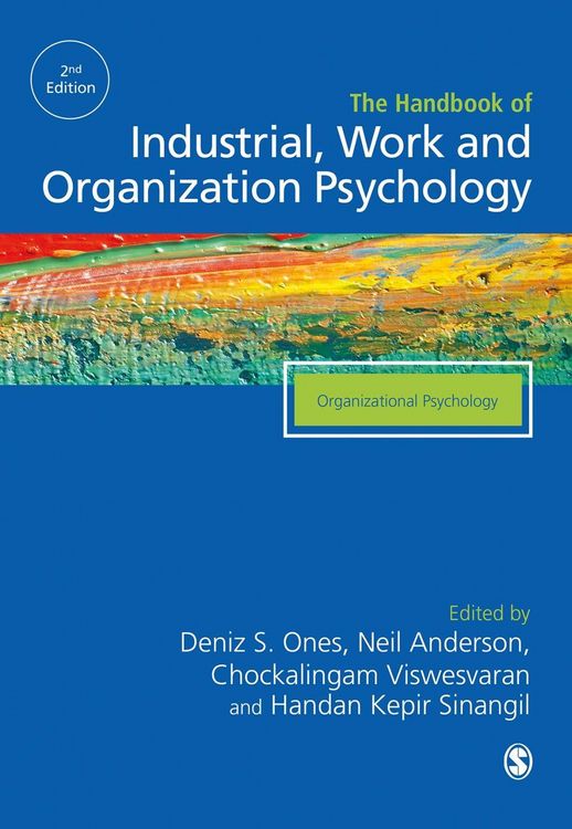 Produktbild: The SAGE Handbook of Industrial, Work & Organizational Psychology