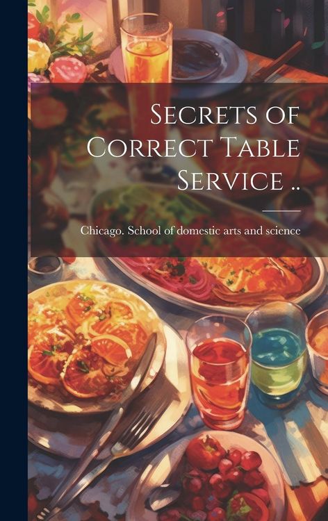 Produktbild: Secrets of Correct Table Service ..
