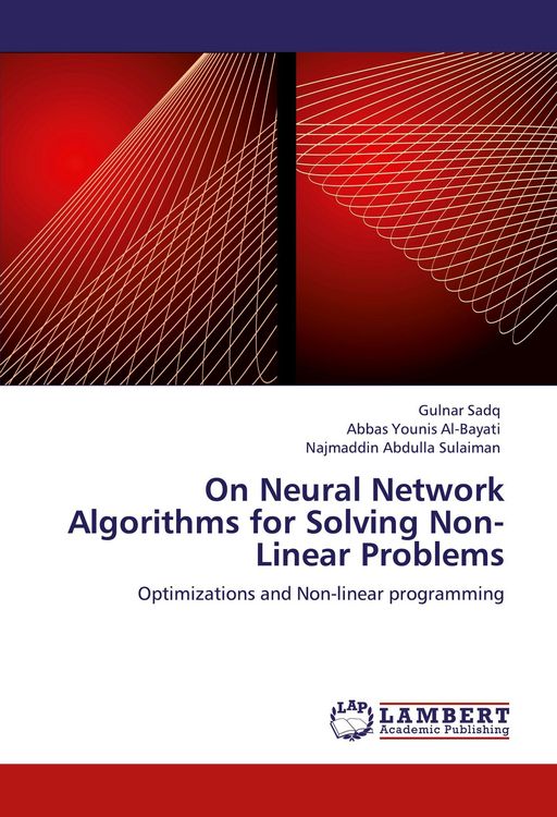 Produktbild: On Neural Network Algorithms for Solving Non- Linear Problems