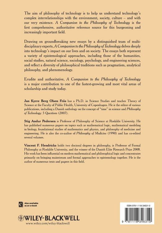 Produktbild: Companion to Philosophy of Tec