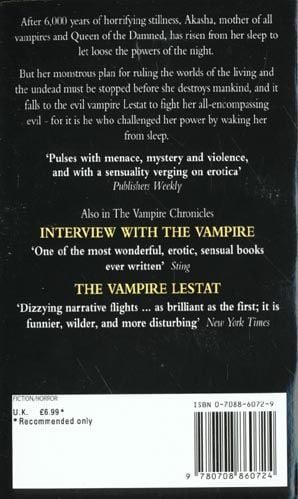 Produktbild: The Vampire Chronicles 03. The Queen of the Damned