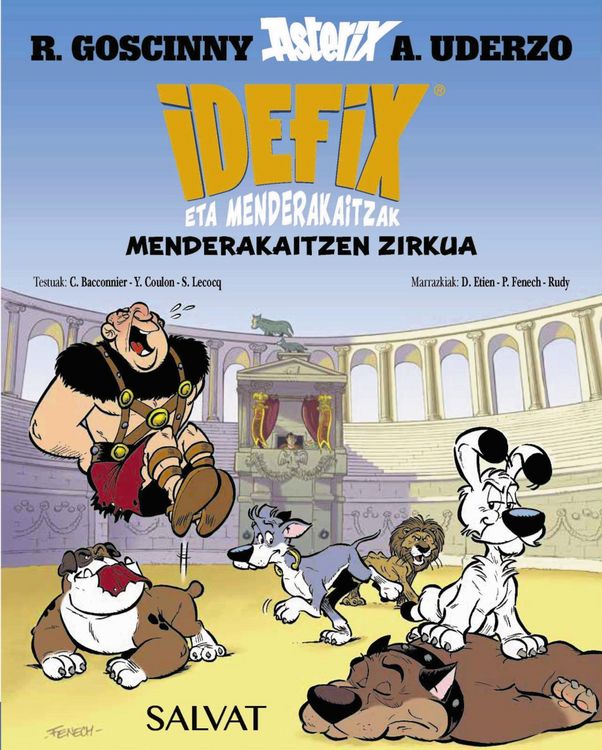 Produktbild: Idefix eta menderakaitzak, 4. Menderakaitzen zirkua