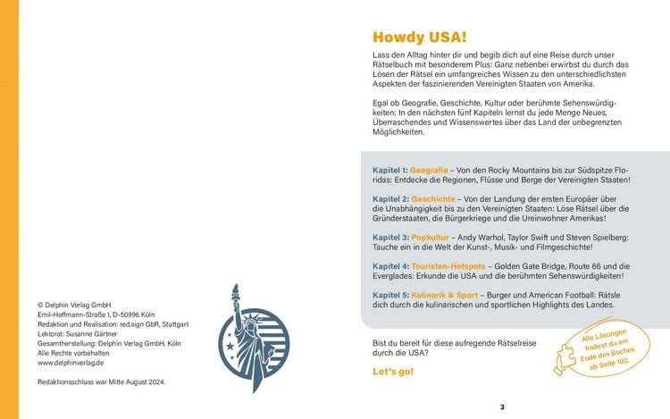 Produktbild: USA I Wissen in R&auml;tseln