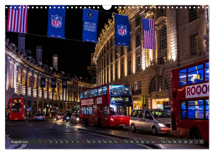 Produktbild: London Light (Wandkalender 2026 DIN A3 quer), CALVENDO Monatskalender