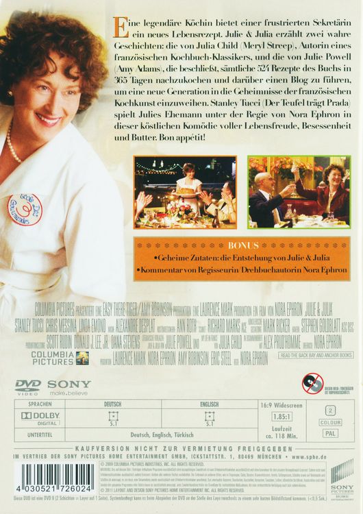 Produktbild: Julie & Julia