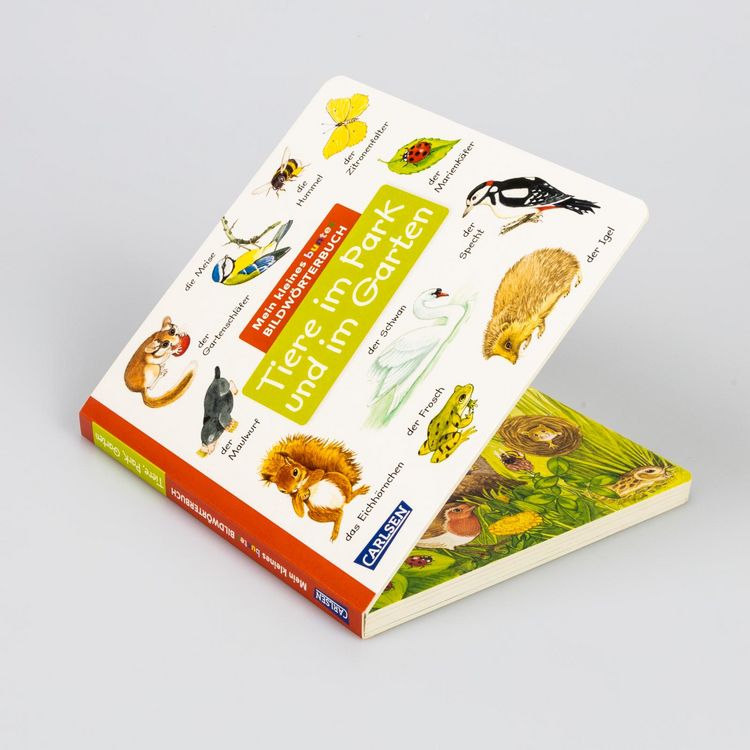 Produktbild: Mein kleines buntes Bildw&ouml;rterbuch: Tiere im Park und im Garten