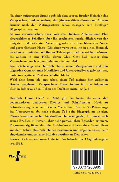 Produktbild: Erinnerungen an Heinrich Heine und seine Familie