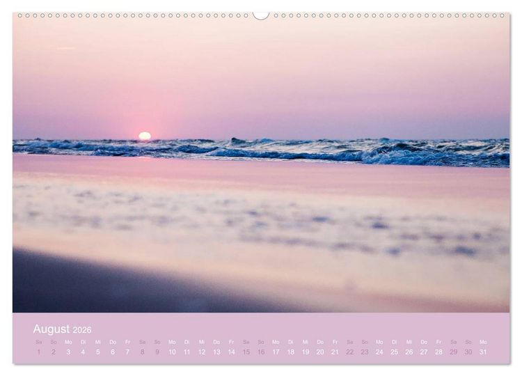 Produktbild: Berg, Land und Meer - Eine Reise durch die Landschaften (Wandkalender 2026 DIN A2 quer), CALVENDO Monatskalender