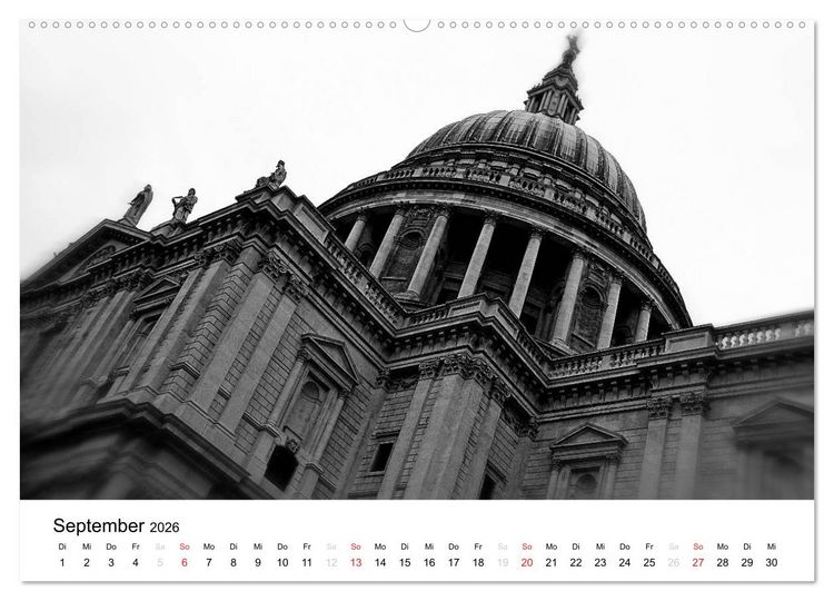 Produktbild: London (Wandkalender 2026 DIN A2 quer), CALVENDO Monatskalender
